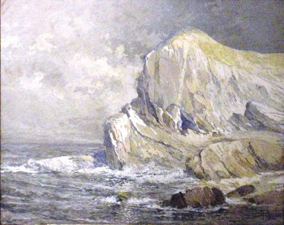 Rocks of Alto Mar by Antonio Parreiras